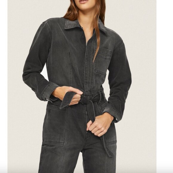 HUDSON Utility Jumpsuit Size Medium - Picture 1 of 8